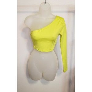 Shein Neon Crop Top Small